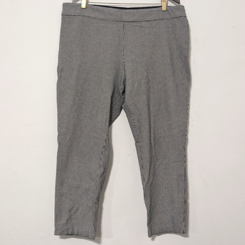 Houndstooth Print Pants